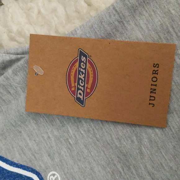 DICKIES Horseshoe Raw Hem Graphic Tee ~ NWT - Picture 4 of 7
